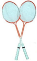 NanoSmash Doub259 Multicolor Strung Badminton Racquet
