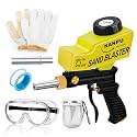 NANPU Light-Duty Air Sandblaster Gun Kit with Gravity Feed, Metal Nozzle