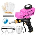 NANPU Light-Duty Air Sandblaster Gun Kit with Gravity Feed, Metal Nozzle