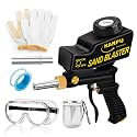 NANPU Light-Duty Air Sandblaster Gun Kit with Gravity Feed, Metal Nozzle