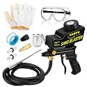 NANPU Air Sand Blaster Gun with Siphon & Gravity Feed for Air Compressor