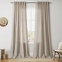 Nanspring 102 Inch Long Curtains for Living