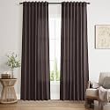 Linen Curtains 84 Inch Long for Living