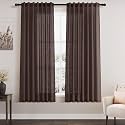 Linen Curtains 63 Inch Long for Living