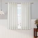 Cream Cafe Curtains 54 Inch Length Set