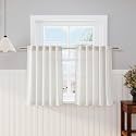 Nanspring Cream Kitchen Curtains 36 Inch Length