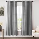 Linen Curtains 72 Inch Long for Living