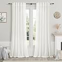 Linen Curtains W40xL84 Inch Long 7ft for