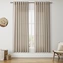 Nanspring Living Room Curtains 72 Inch Length