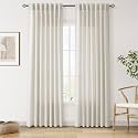 Linen Curtains 84 Inch Long for Living
