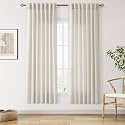 Linen Curtains 72 Inch Long for Living