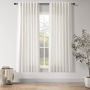 Linen Curtains 63 Inch for Living Room