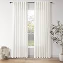 Nanspring Linen Curtains 84 Inch for Living