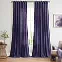 Nanspring Purple Linen Blend Light Filtering Back