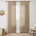 Linen Curtains 84 Inch Long for Living