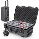 NANUK 935 Hard Case for Camera &amp; Lenses with Padded Divider – Waterproof Equipment Case with Wheels, 22” x 14” x 9” – Dustproof, Impact Resistant, Carry-On Approved for Most Airlines – Graphite