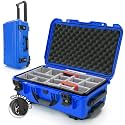 NANUK 935 Hard Case for Camera &amp; Lenses with Padded Divider – Waterproof Equipment Case with Wheels, 22” x 14” x 9” – Dustproof, Impact Resistant, Carry-On Approved for Most Airlines – Blue