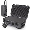 NANUK 935 Hard Case with Cubed Foam for Camera &amp; Lenses – Waterproof Protective Equipment Case with Wheels, 22” x 14” x 9”–Dustproof and Impact Resistant, Carry-On Approved for Most Airlines–Graphite