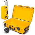 NANUK 935 Hard Case Empty - Waterproof with Wheels, 22"x14"x9" - Dustproof and Impact Resistant, Carry-On Approved for Most Airline - Yellow