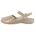 NAOT Footwear Womens Arataki Sandal Camel Crinkle Patent Leather -6-6.5 M US