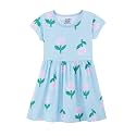 Nap Chief Girls Printed Round Neck Fit