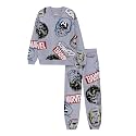 Nap Chief Kids Official Superheros Printed Cotton Co ord set for Boys &amp; Girls, Sweatshirt and Joggers Clothing Set for Casual Wear