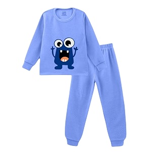 nap chief kids unisex polyester polar full sleeves night suit for boys amp girls t-shirt amp pyjama set for sleepwear