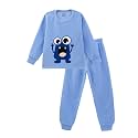 Nap Chief Kids Unisex Polyester Polar Full Sleeves Night Suit for Boys &amp; Girls, T-Shirt &amp; Pyjama Set for Sleepwear