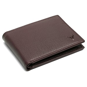 napa hide 9 slot leather creditdebitatmvisiting zipper card holder wallet for men amp women  rfid safe compact wallet with secure zip closure dbrown