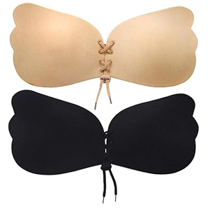 nipple cover strapless bra pad- sticky adhesive silicone nipple pasties - reusable pasty nipple covers for women  1 - pair_size ab cup