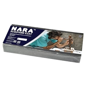 nara sculpture clay medium oil based non-drying modeling clay for sculpting prototyping 3d models amp figurines professional clay for artists amp designers