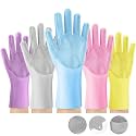 NAREVAL Silicone Cleaning Gloves for Kitchen Dishwashing