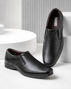 NARKI Formal Shoes for Men Black Office