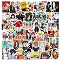 Naru Anime Vinyl Self-Adhesive Sticker for Adults, Multicolor Stickers for Laptop, Journal, Guitar, Mobile - Waterproof Residue Free