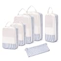 Narwey Compression Packing Cubes for Women Kids, Travel Organizer Bags