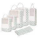 Narwey Compression Packing Cubes for Women Kids, Travel Organizer Bags