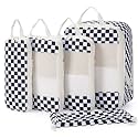 Narwey Compression Packing Cubes for Women Kids, Travel Organizer Bags