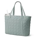 Narwey Puffer Tote Bag for Women Girl, Puffy Travel Gym Shoulder Handbag
