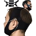 Nasal Cannula Holder for Sleeping, Adjustable Headband to Keep Nasal Cannulas for Oxygen in Place, Chin Strap for Oxygen Tubing - Avoids Ears Pain & Pressure Marks, Stays Secure All Night