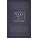 NASB, Thinline Bible, Paperback, Red Letter, 1995 Text, Comfort Print