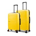 Nasher Miles Mumbai Hard-Sided Polypropylene 8 Wheels