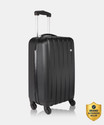NASHER MILES NM H142 Black 20 Inch Cabin Suitcase 4 Wheels - 20 inch