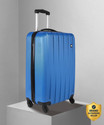 NASHER MILES NM H142 Blue 20 Inch Cabin Suitcase 4 Wheels - 20 inch