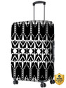 NASHER MILES Polygon Polyester 65 cm (24 Inch) Medium Protective Luggage Cover - Polygon Design Luggage Cover