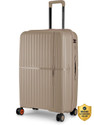 NASHER MILES Springfield Hard-Sided Polypropylene Luggage Champagne