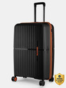 NASHER MILES Springfield Hard-Sided Polypropylene Luggage Black