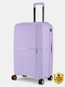 NASHER MILES Springfield Hard-Sided Polypropylene Pastel Purple