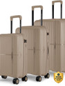 NASHER MILES Springfield HardSide Polypropylene of 3