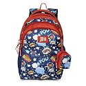 Nasher Miles Tic Tac Toe Kids Backpack | 30L Capacity | 3 Compartments |Casual Bag |School Bag For Girls and Boys |