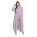 NASRO Women39s Viscose Rayon Printed Embroidered Round
